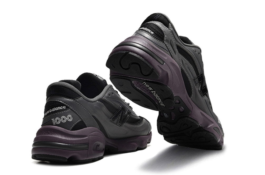 New Balance 1000 Silver & Black Sneakers