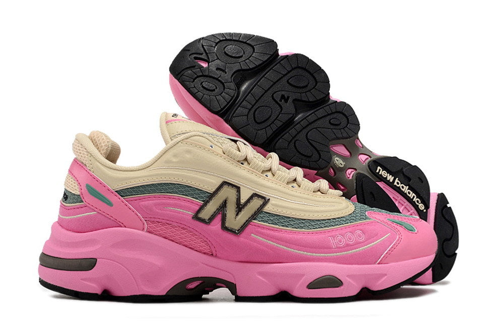 New Balance 1000 Silver & Black Sneakers