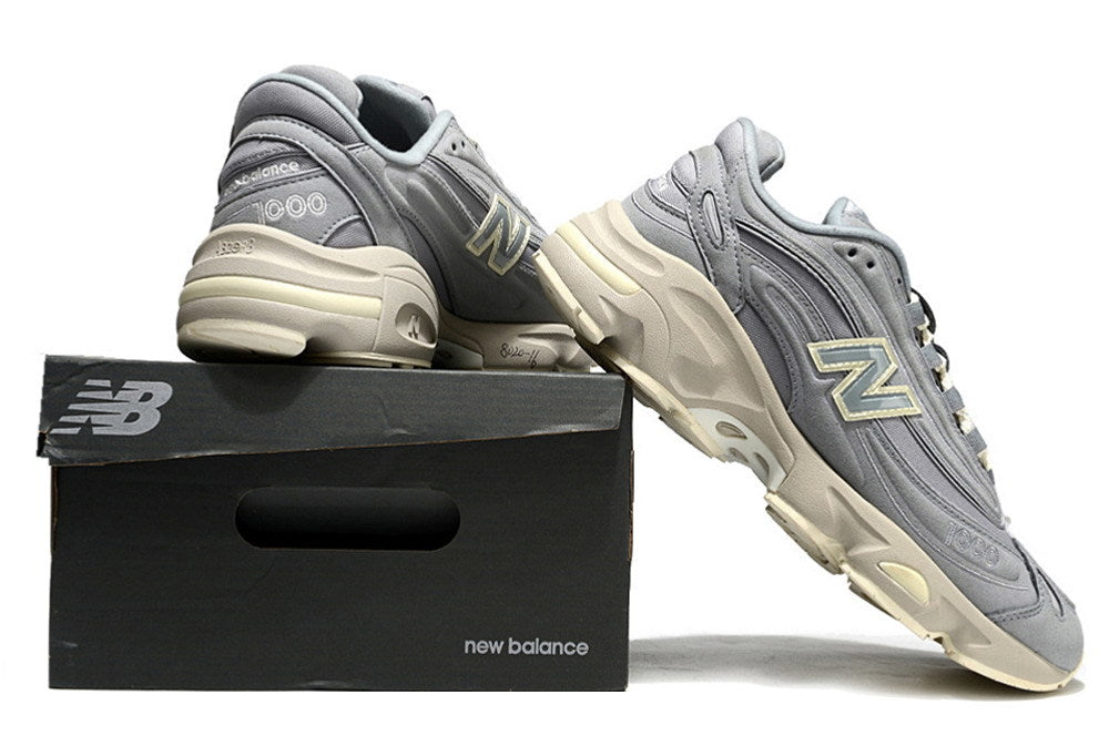New Balance 1000 Silver & Black Sneakers