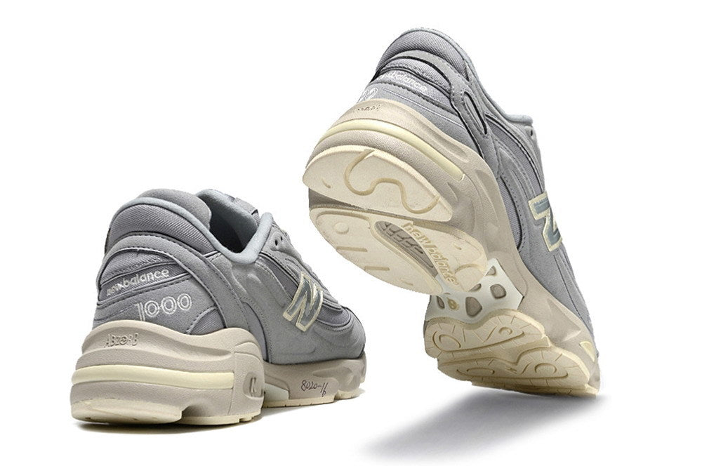 New Balance 1000 Silver & Black Sneakers