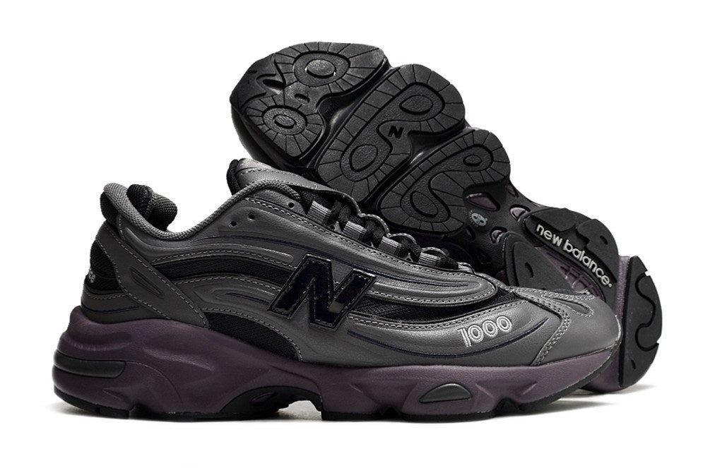 New Balance 1000 Silver & Black Sneakers