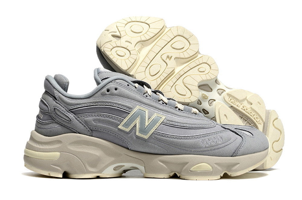 New Balance 1000 Silver & Black Sneakers
