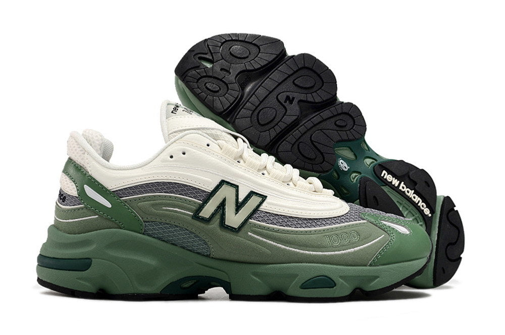 New Balance 1000 Silver & Black Sneakers