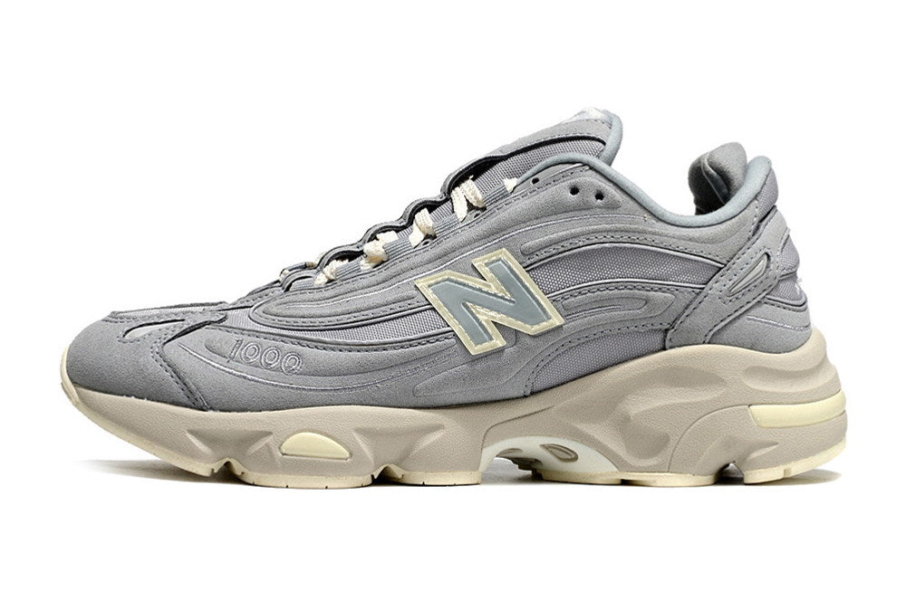 New Balance 1000 Silver & Black Sneakers